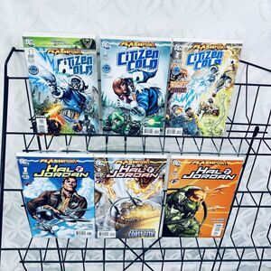 Flashpoint Hal Jordan 1-3 and Citizen Cold 1-3 Sets Lot 2011 Green‎ Lantern